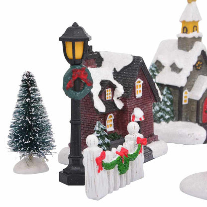 Weihnachtlicher Tischdekoration Mehrfarbig Harz