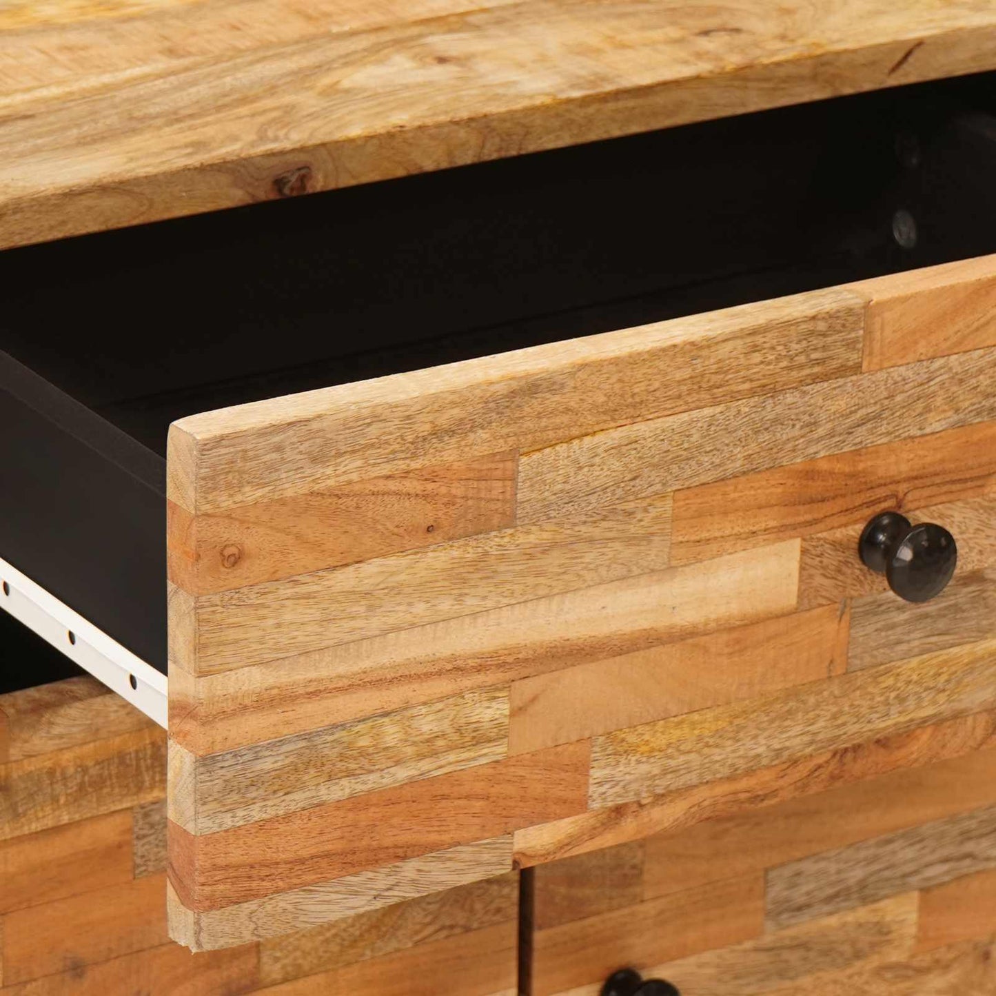 Bettkasten Braun 59 x 39 x 17 cm Massivholz Mango