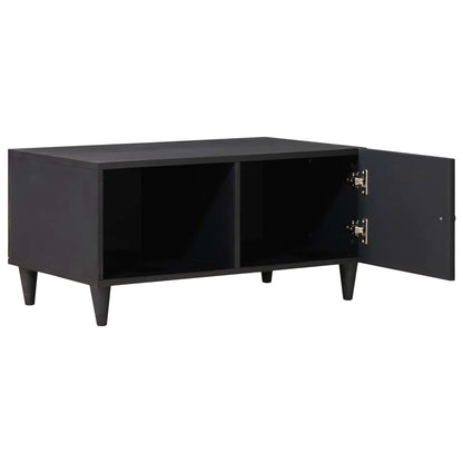 Couchtisch Mehrfarbig 80 x 50 x 40 cm Massivholz Mango