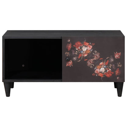 Couchtisch Mehrfarbig 80 x 50 x 40 cm Massivholz Mango