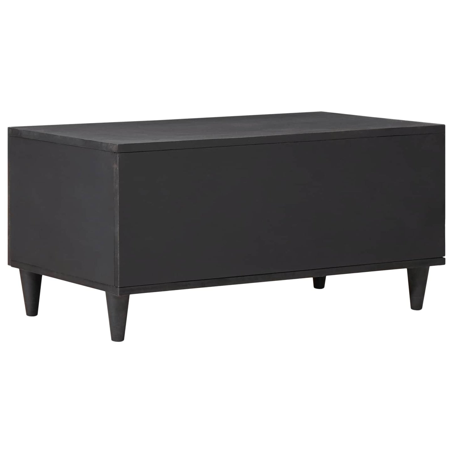 Couchtisch Mehrfarbig 80 x 50 x 40 cm Massivholz Mango