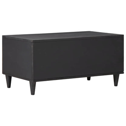 Couchtisch Mehrfarbig 80 x 50 x 40 cm Massivholz Mango