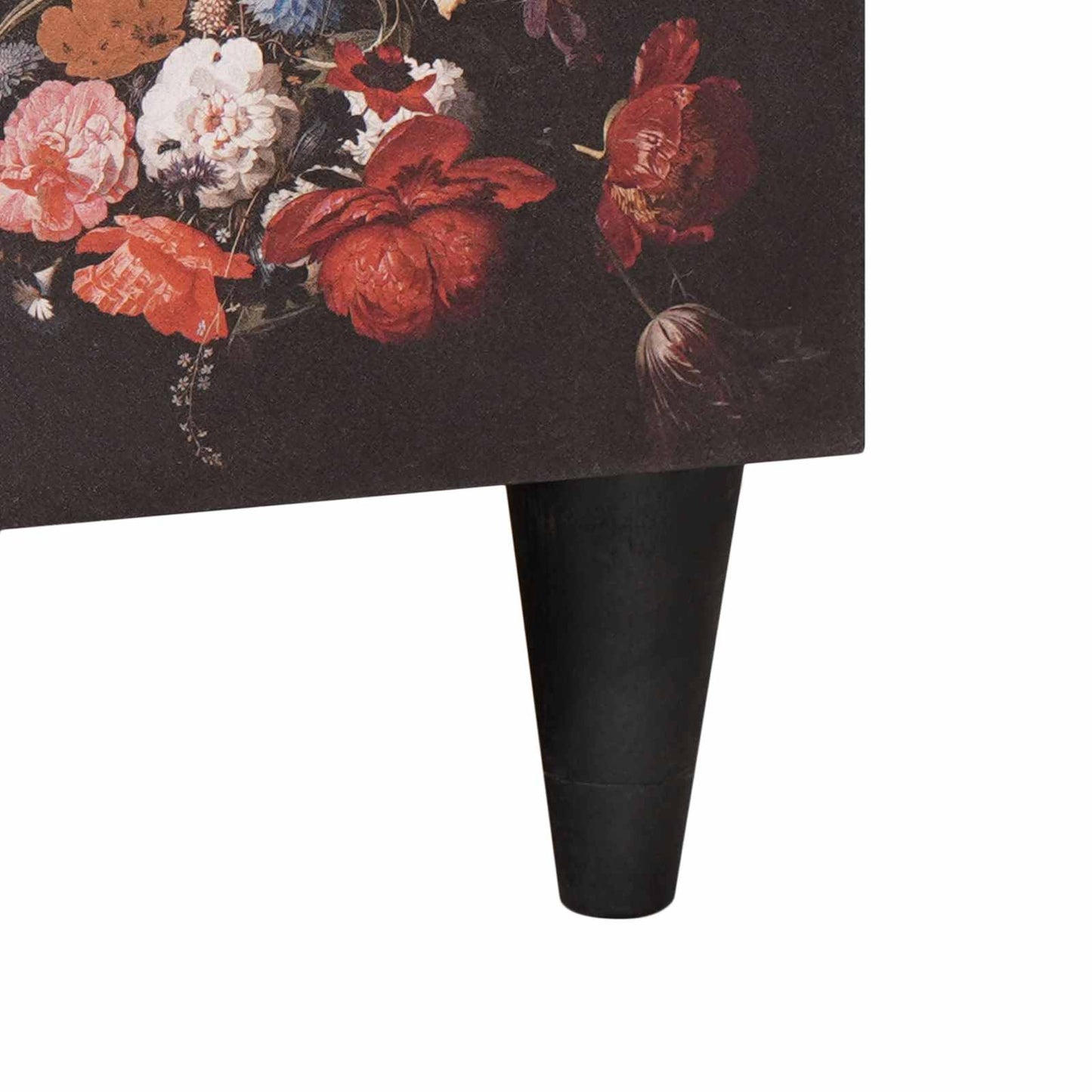 Couchtisch Mehrfarbig 80 x 50 x 40 cm Massivholz Mango