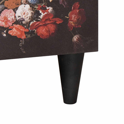 Couchtisch Mehrfarbig 80 x 50 x 40 cm Massivholz Mango