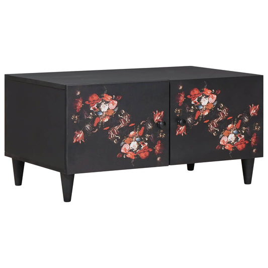 Couchtisch Mehrfarbig 80 x 50 x 40 cm Massivholz Mango