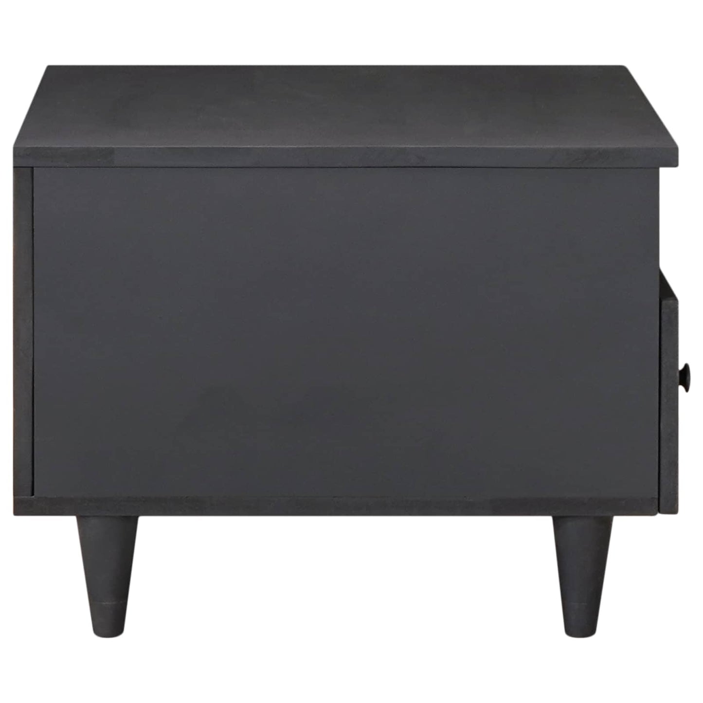 Couchtisch Mehrfarbig 80 x 54 x 40 cm Massivholz Mango