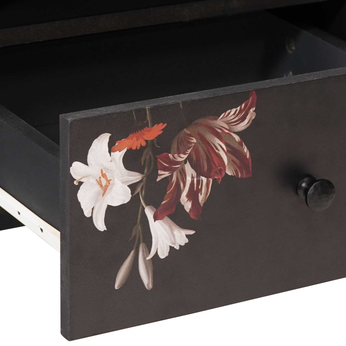 Couchtisch Mehrfarbig 80 x 54 x 40 cm Massivholz Mango