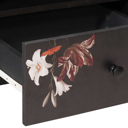 Couchtisch Mehrfarbig 80 x 54 x 40 cm Massivholz Mango