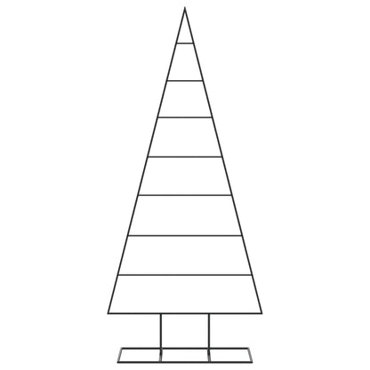 Metall-Weihnachtsbaum für Dekorationen Schwarz 180 cm