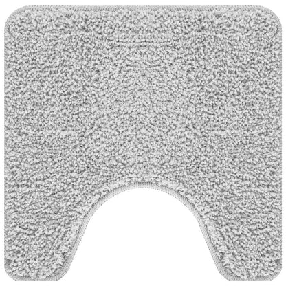 Anti-Rutsch Badematten-Set 2 pcs Grau PP