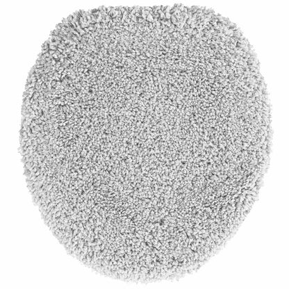 Anti-Rutsch Badematten-Set 3 pcs Grau PP