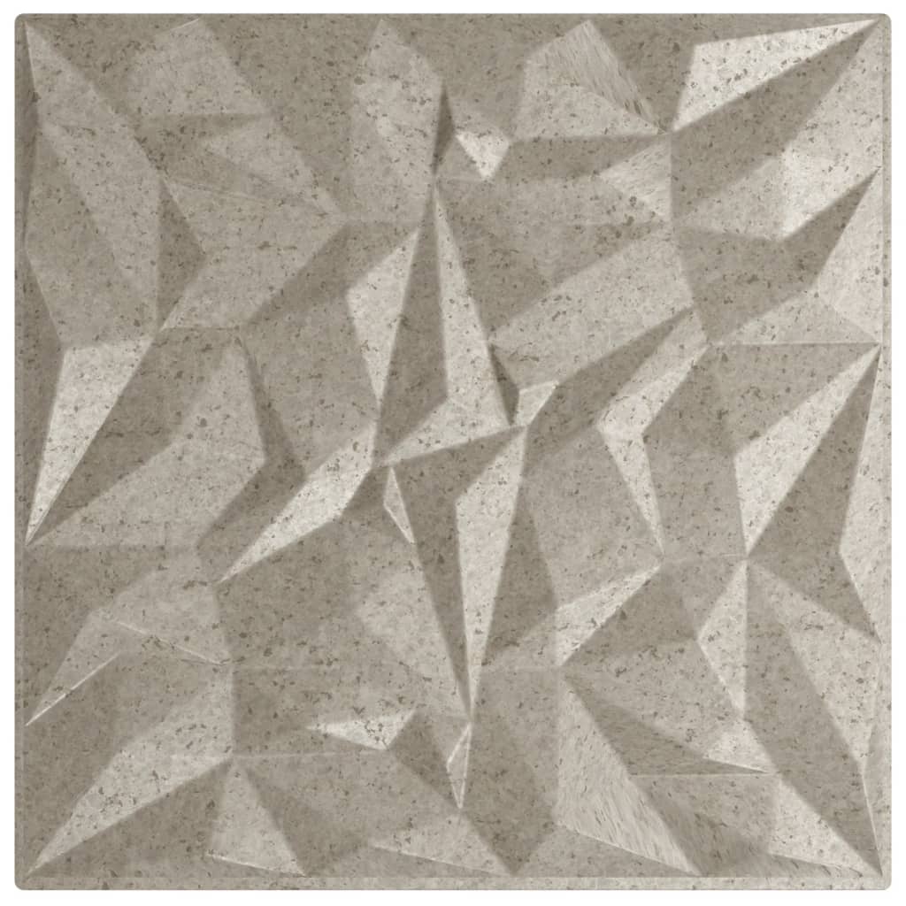 Wandpaneele 12 Stk. Beton 50x50 cm XPS 3 m² Amethyst