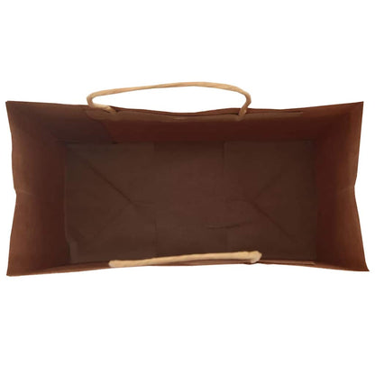 Papiertragetaschen 250 Stk. mit Henkeln Rot 21x11x31 cm