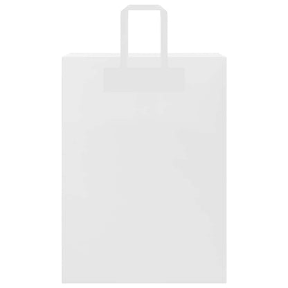 Papiertragetaschen 250 Stk. mit Henkeln Weiß 32x17x44 cm