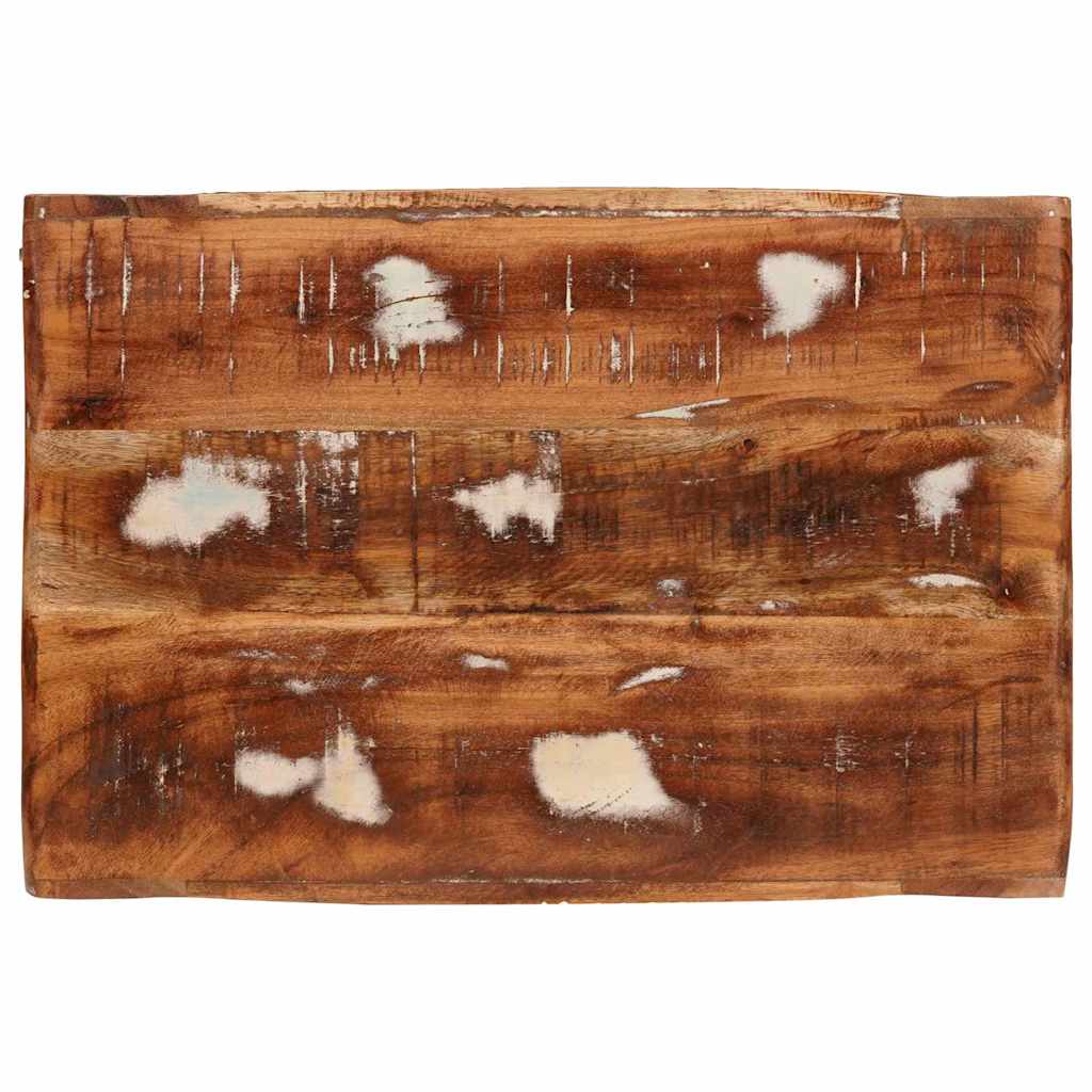 Weinregal Braun 44 x 30 x 35 cm Massives recyceltes Holz