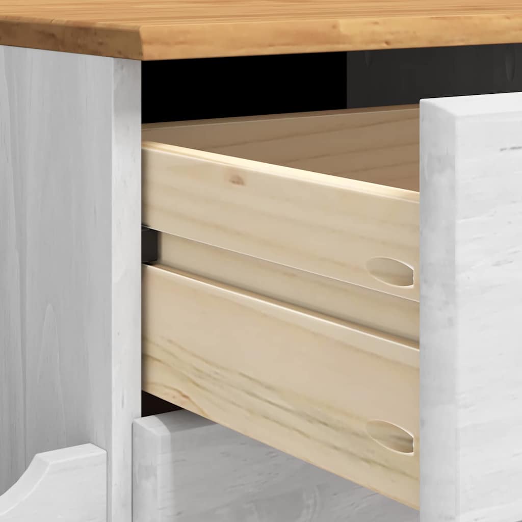 Sitzbank mit Stauraum mit Speicher ASKIM Weiß 100 x 39 x 62 cm