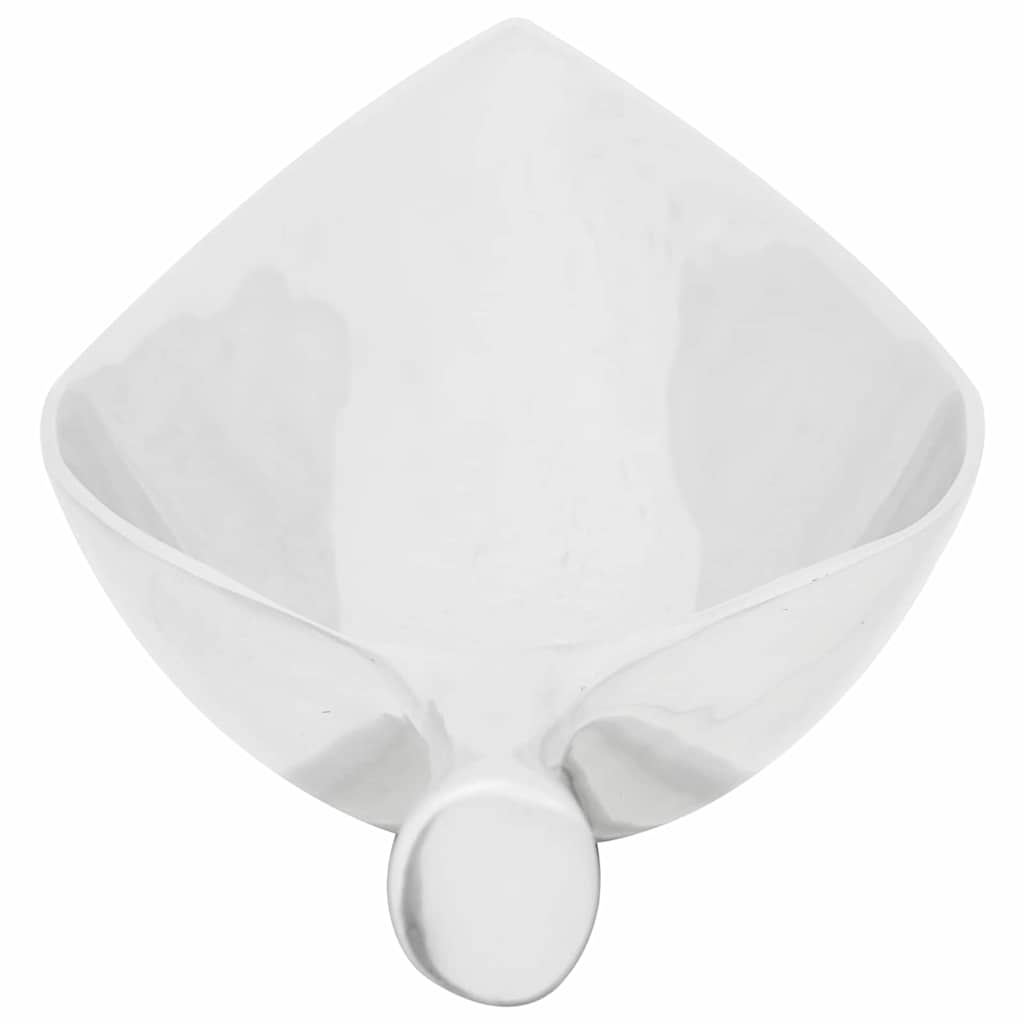 Obstkorb Silber 60 x 15 x 8 cm Aluminium