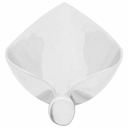 Obstkorb Silber 60 x 15 x 8 cm Aluminium