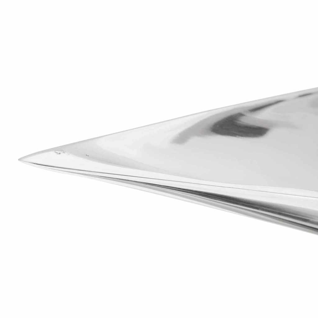 Obstkorb Silber 60 x 15 x 8 cm Aluminium