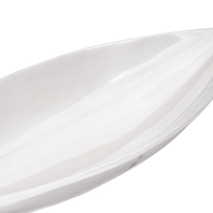 Obstkorb Silber 60 x 15 x 8 cm Aluminium