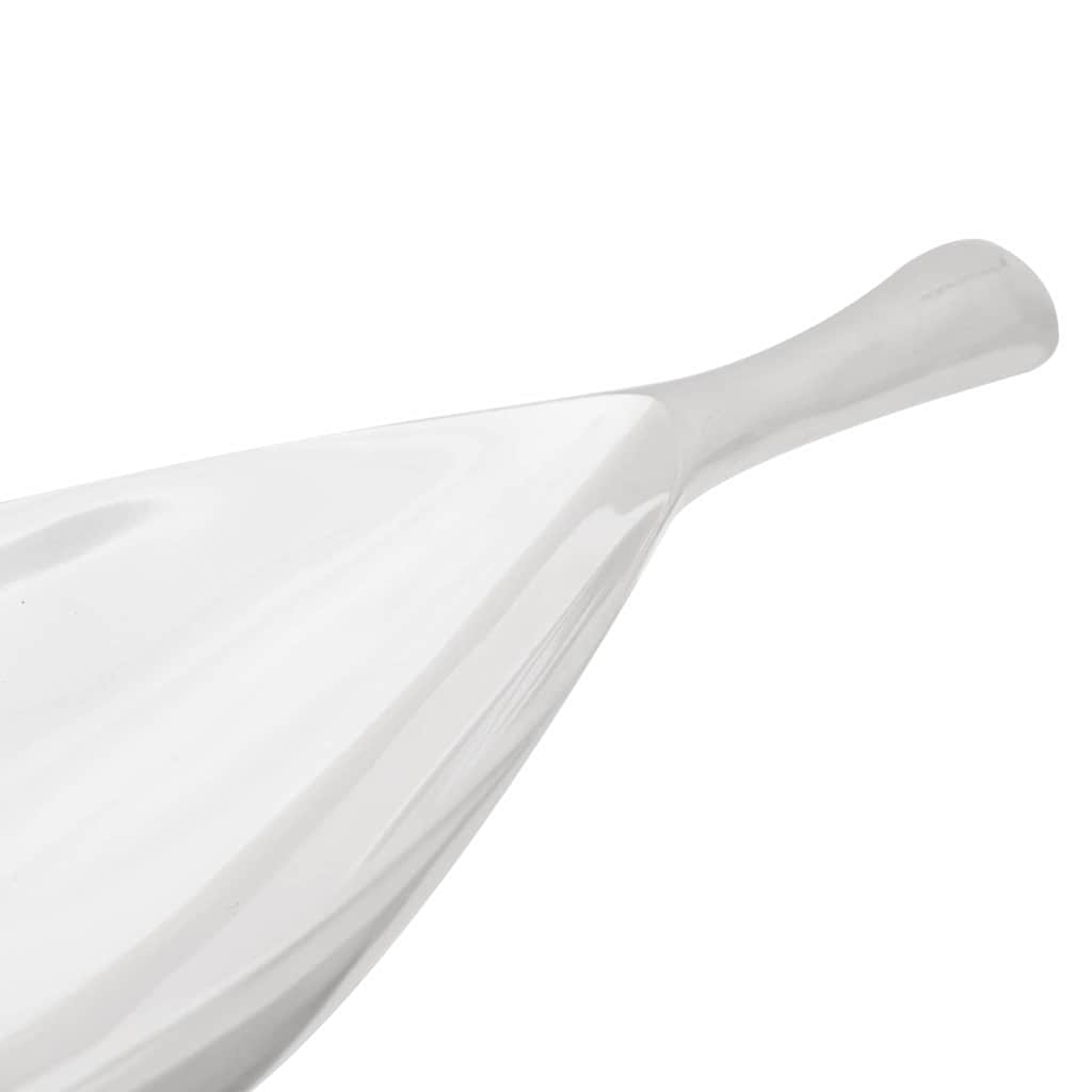 Obstkorb Silber 60 x 15 x 8 cm Aluminium