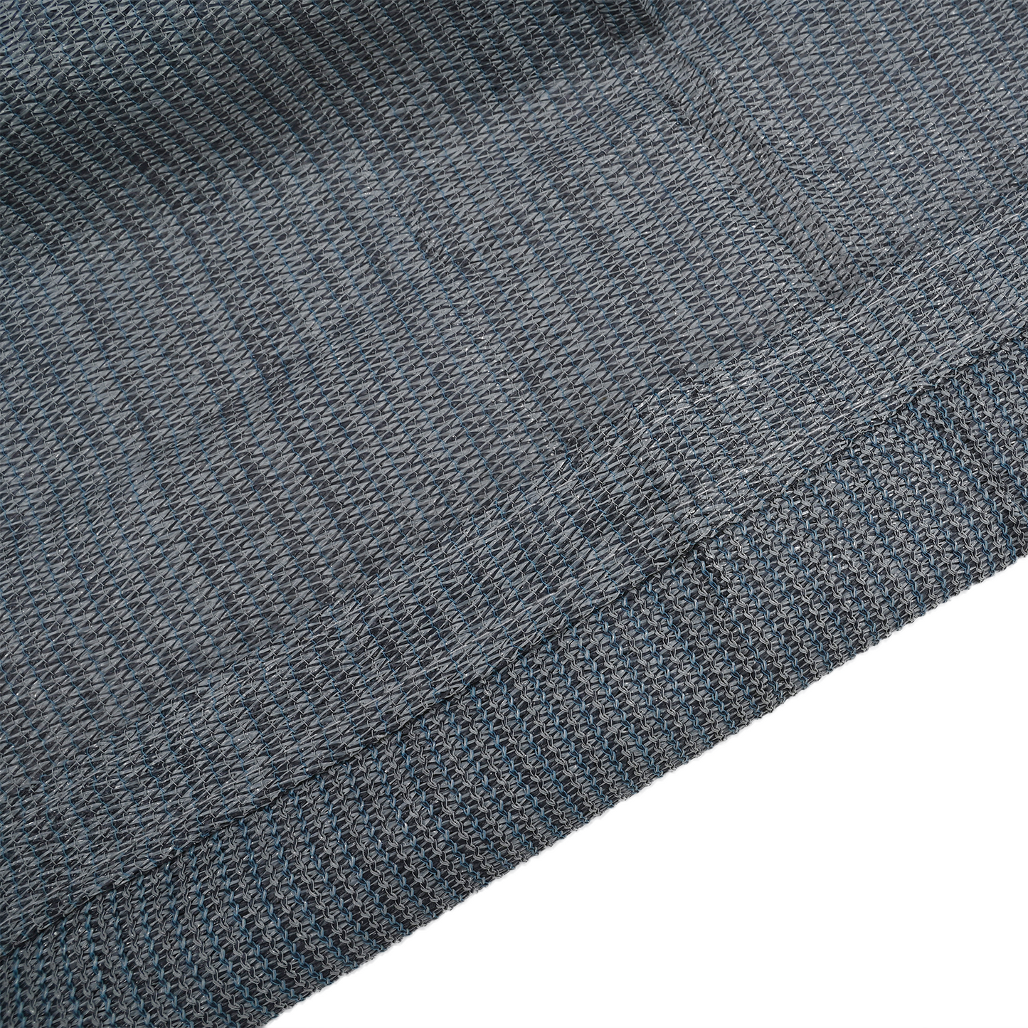 Zeltteppich Blau und Grau 200 x 250 cm Polyethylen