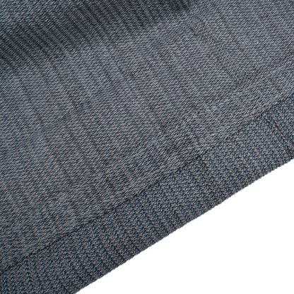 Zeltteppich Blau und Grau 200 x 250 cm Polyethylen