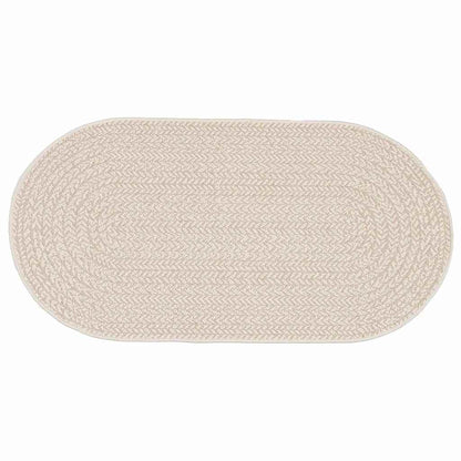 Teppich ZIZUR Creme 150 x 80 cm Polypropylen
