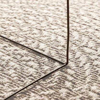 Teppich ZIZUR Creme 170 x 120 cm Polypropylen