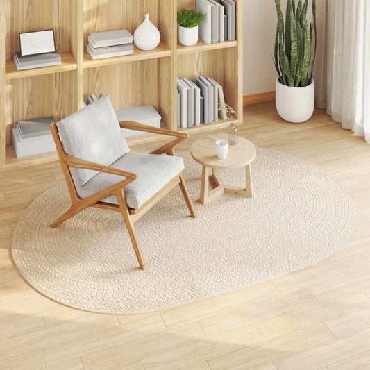 Teppich ZIZUR Creme 200 x 140 cm Polypropylen