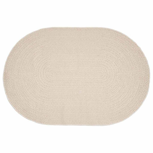 Teppich ZIZUR Creme 230 x 160 cm Polypropylen