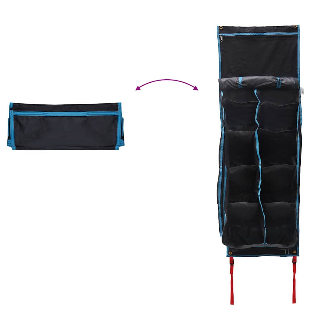 Aufbewahrungstasche Schwarz und Blau 140 x 43 cm Oxford