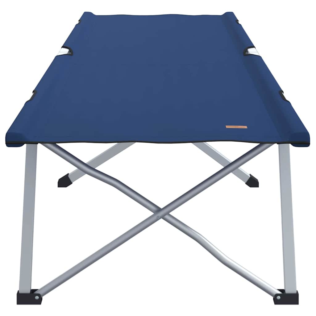 Klapp Schlafbett fürs Camping Blau 194 x 62.5 x 42.5 cm