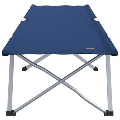 Klapp Schlafbett fürs Camping Blau 194 x 62.5 x 42.5 cm