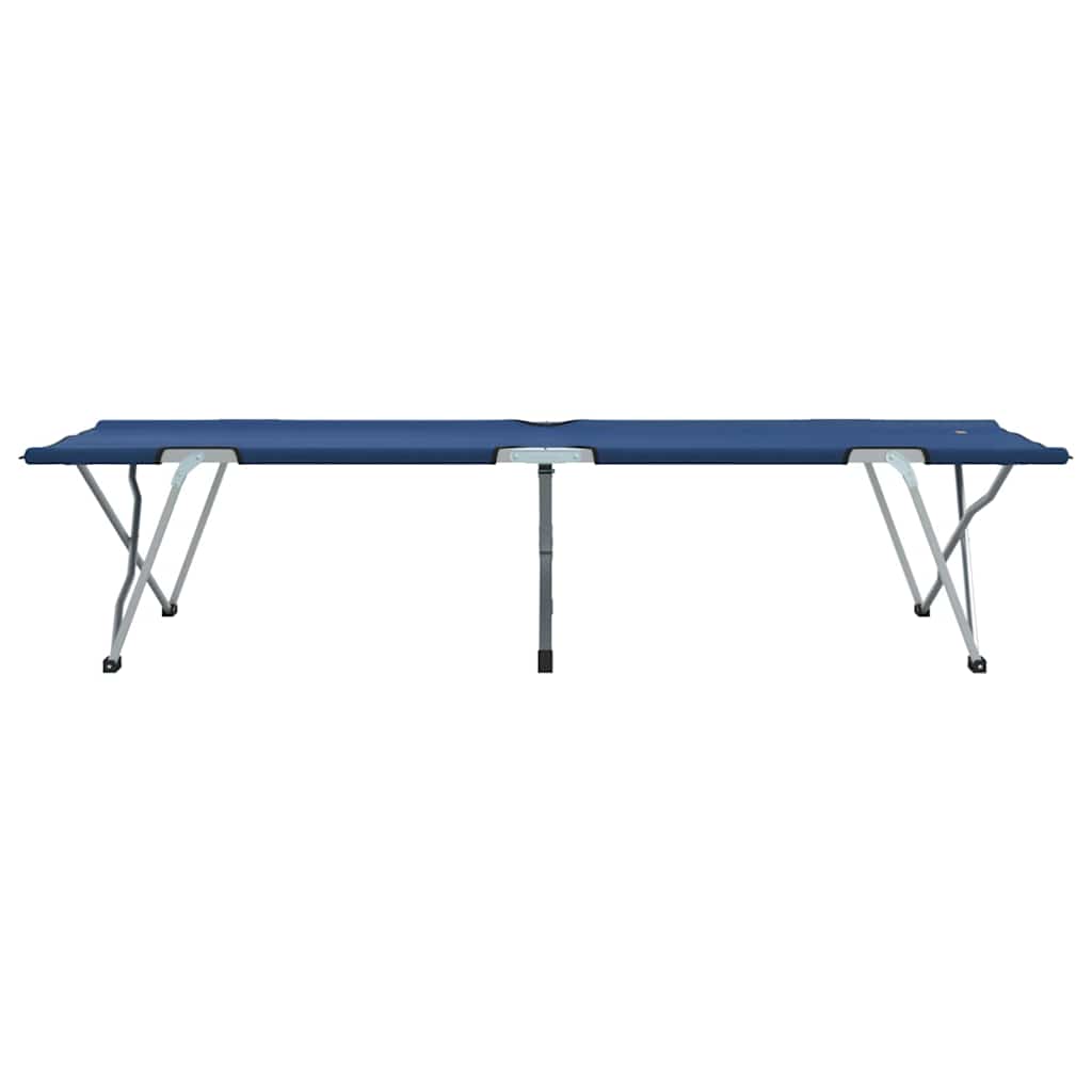 Klapp Schlafbett fürs Camping Blau 194 x 62.5 x 42.5 cm