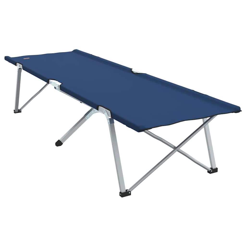 Klapp Schlafbett fürs Camping Blau 194 x 62.5 x 42.5 cm