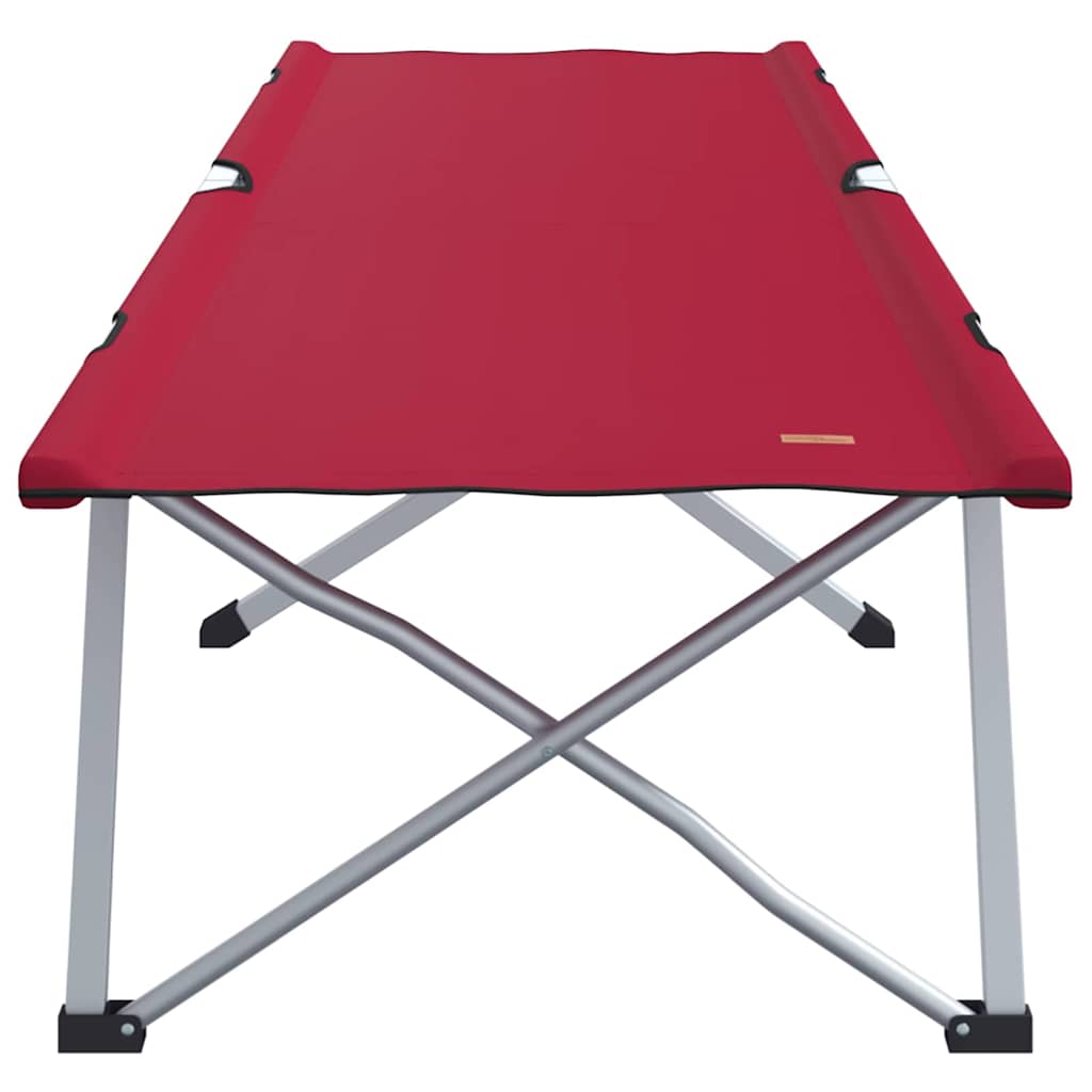 Klapp Schlafbett fürs Camping Rot 194 x 62.5 x 42.5 cm