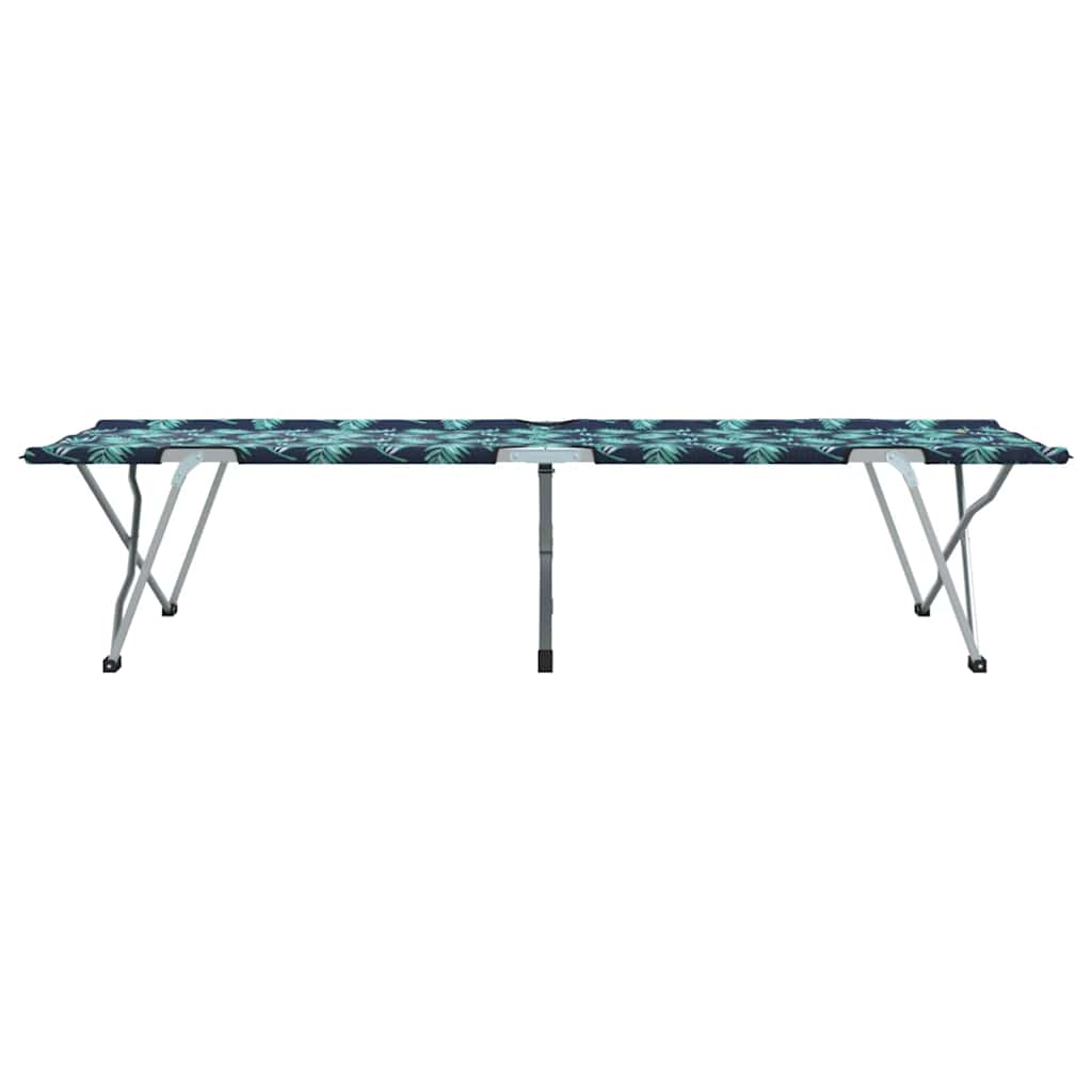 Klapp Schlafbett fürs Camping Blatt Wald 194 x 62.5 x 42.5 cm