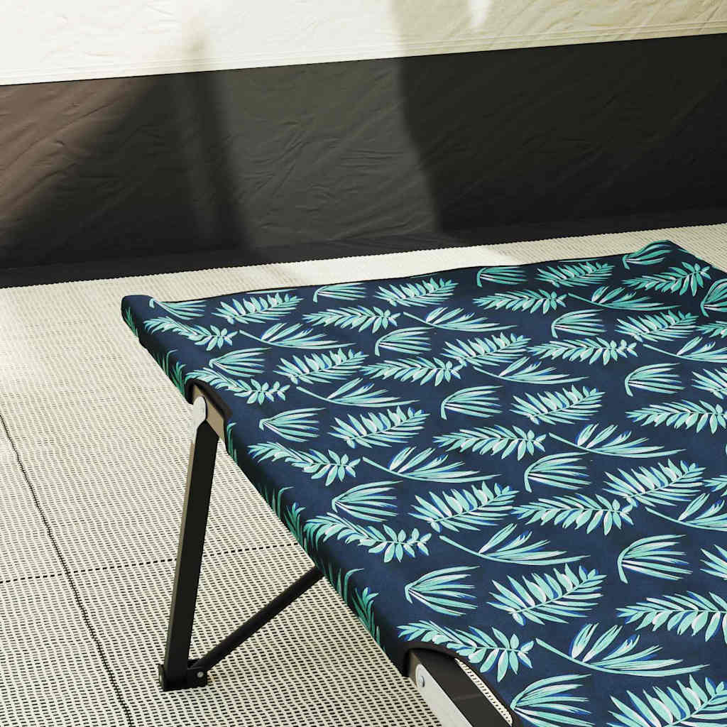 Klapp Schlafbett fürs Camping Blatt Wald 206 x 76 x 74 cm