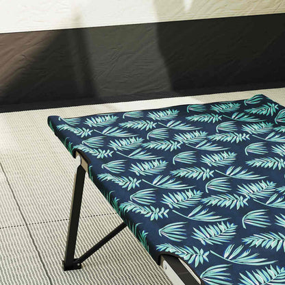 Klapp Schlafbett fürs Camping Blatt Wald 206 x 76 x 74 cm