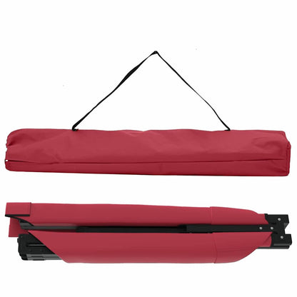 Klapp Schlafbett fürs Camping Rot 193 x 69 x 45 cm Oxford-stoff