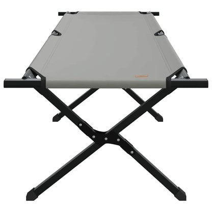 Klapp Schlafbett fürs Camping Grau 193 x 69 x 45 cm