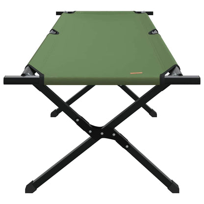 Klapp Schlafbett fürs Camping Grün 193 x 69 x 45 cm