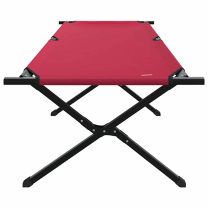 Klapp Schlafbett fürs Camping Rot 210 x 80 x 46 cm Oxford-stoff