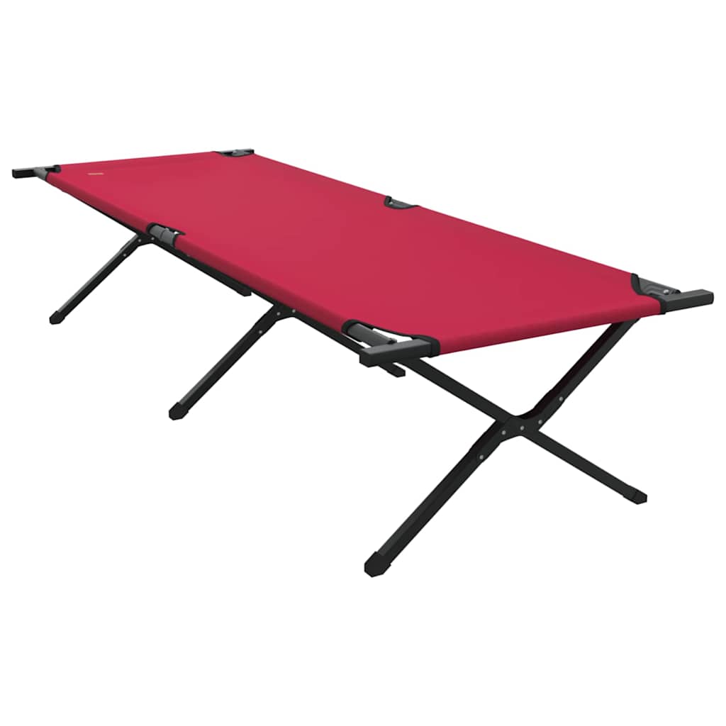 Klapp Schlafbett fürs Camping Rot 210 x 80 x 46 cm Oxford-stoff