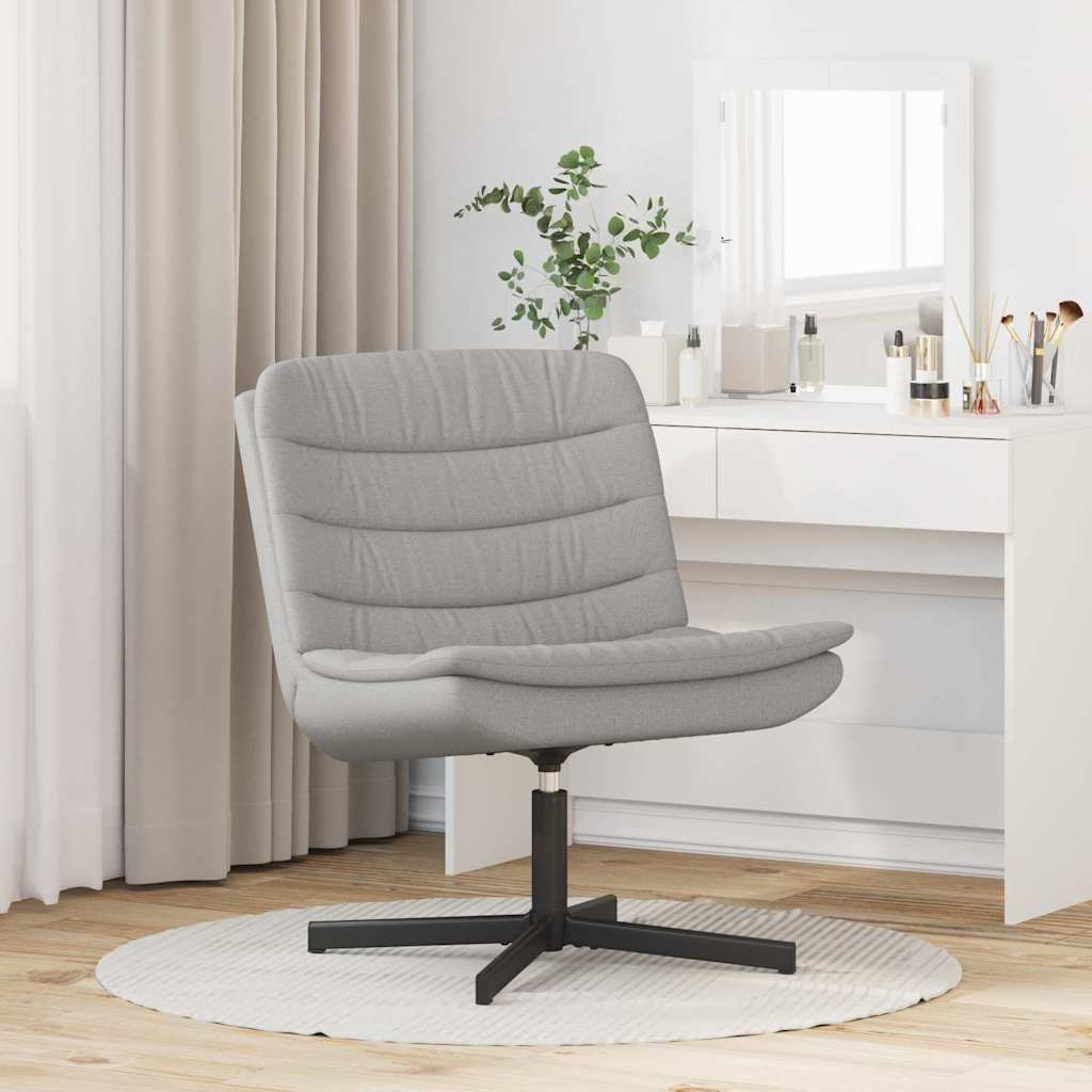 Drehstuhl Wolkengrau 63 x 75 x 76 cm Stoff