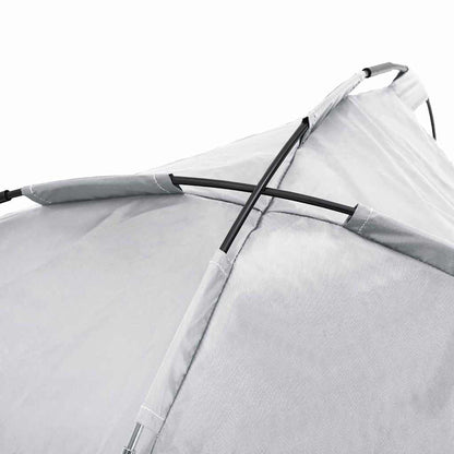 Hundebett Silber Grau 122 x 93 x 106,5 cm Stahl