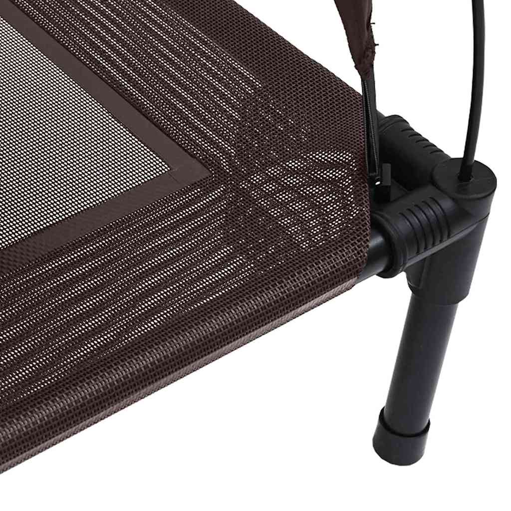 Hundebett Braun 63 x 49,5 x 60 cm Stahl