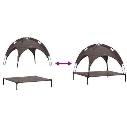 Hundebett Braun 90 x 81 x 80,5 cm Stahl