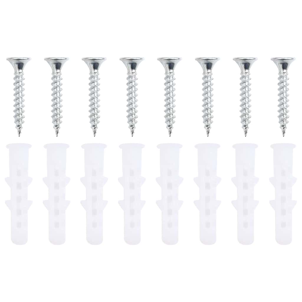 Handtuchhalter Schwarz 61 x 23 x 17 cm Edelstahl